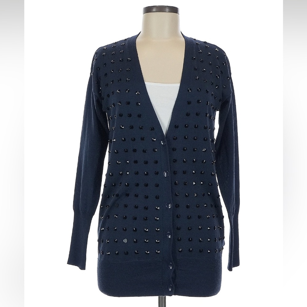 J.Crew Studded Cardigan Sweater